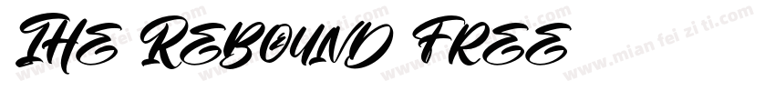 The Rebound Free字体转换